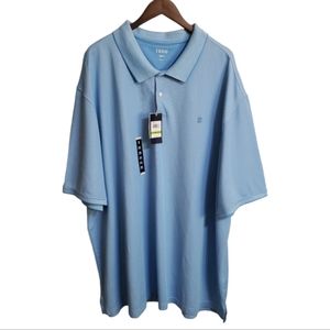 Izod Advantage Performance Big and Tall Classic Fit Cooling Shirt 5XLT NWT